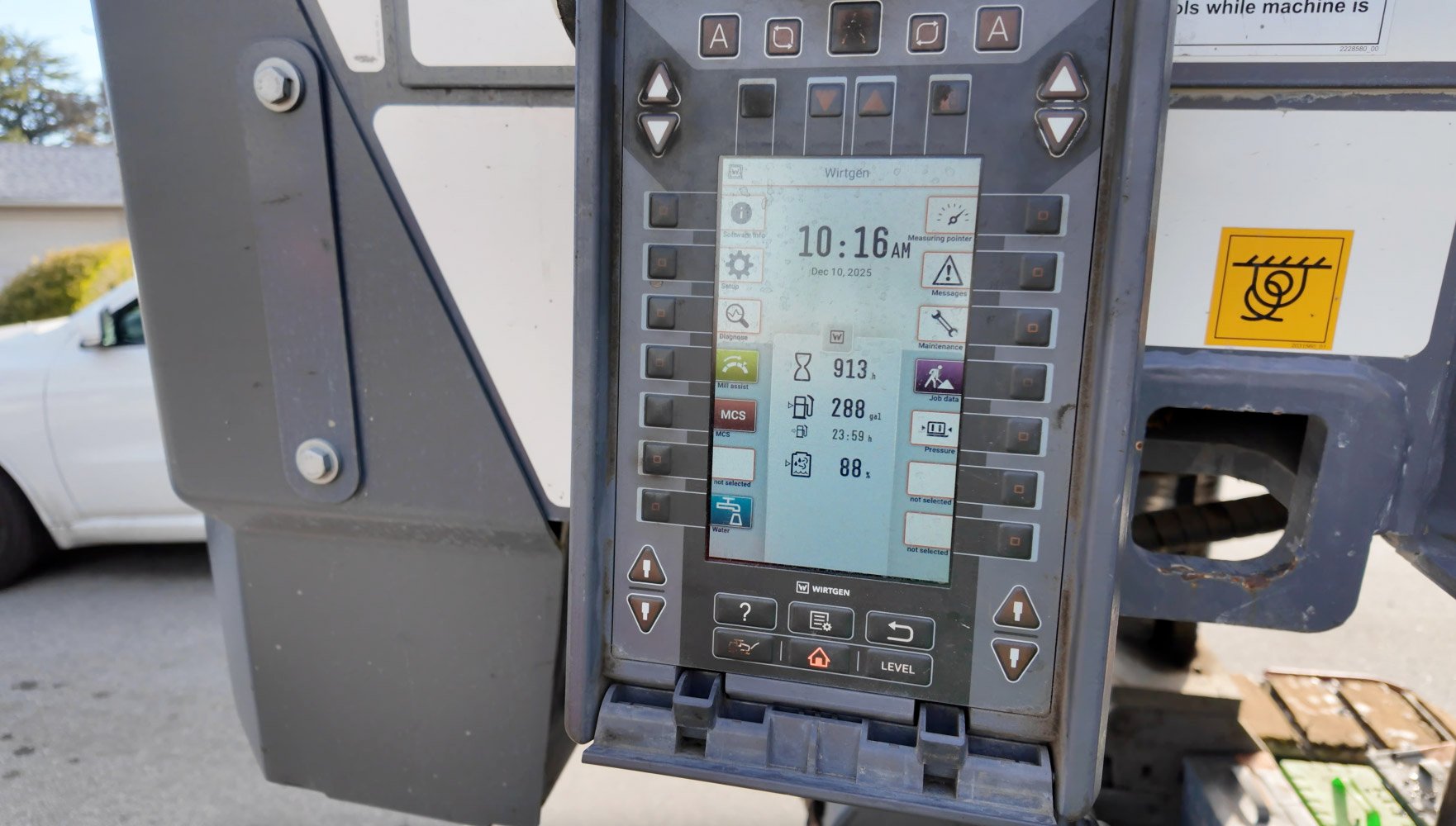 How Each Milling System Part Influences Cold Milling Results (Road Milling- Asphalt Milling - Cold Milling Machine)_Machine Setup