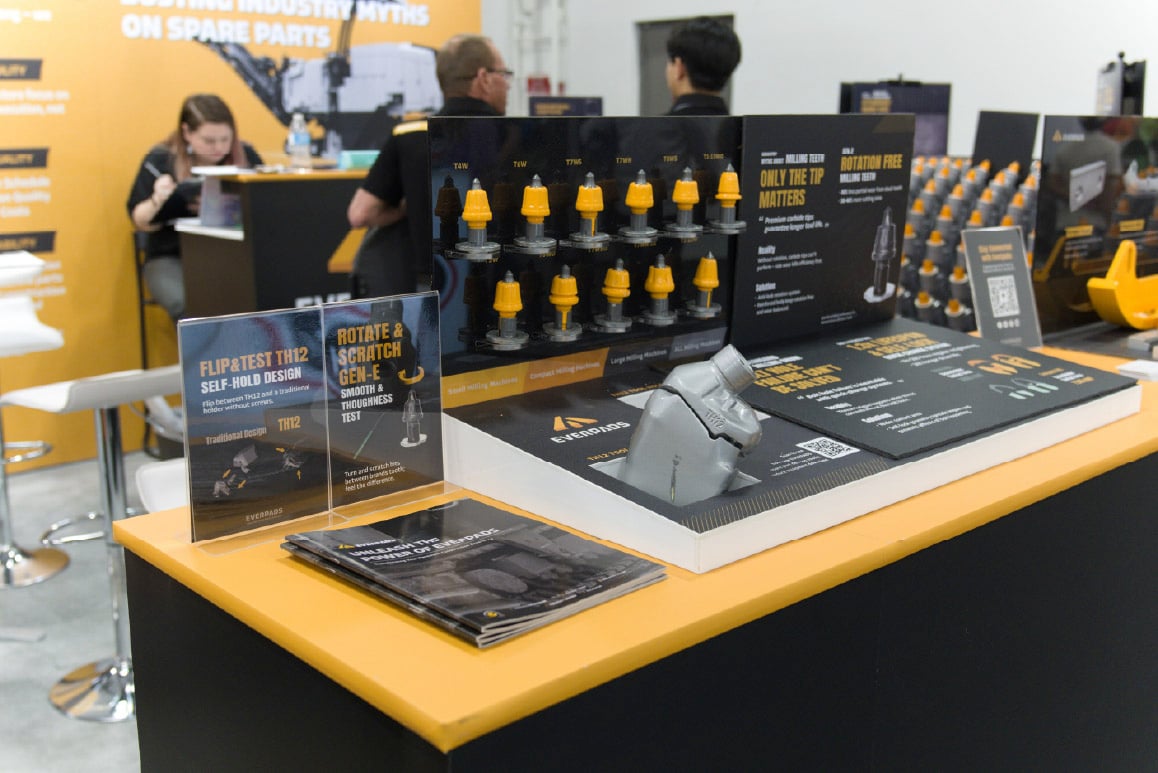 How Each Milling System Part Influences Cold Milling Results (Road Milling- Asphalt Milling - Cold Milling Machine)_Milling Teeth