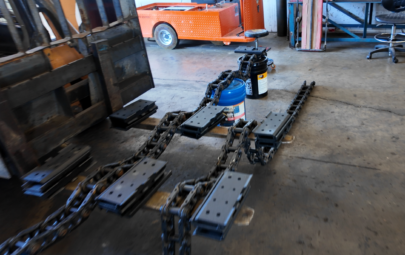 Track Chain Replacing